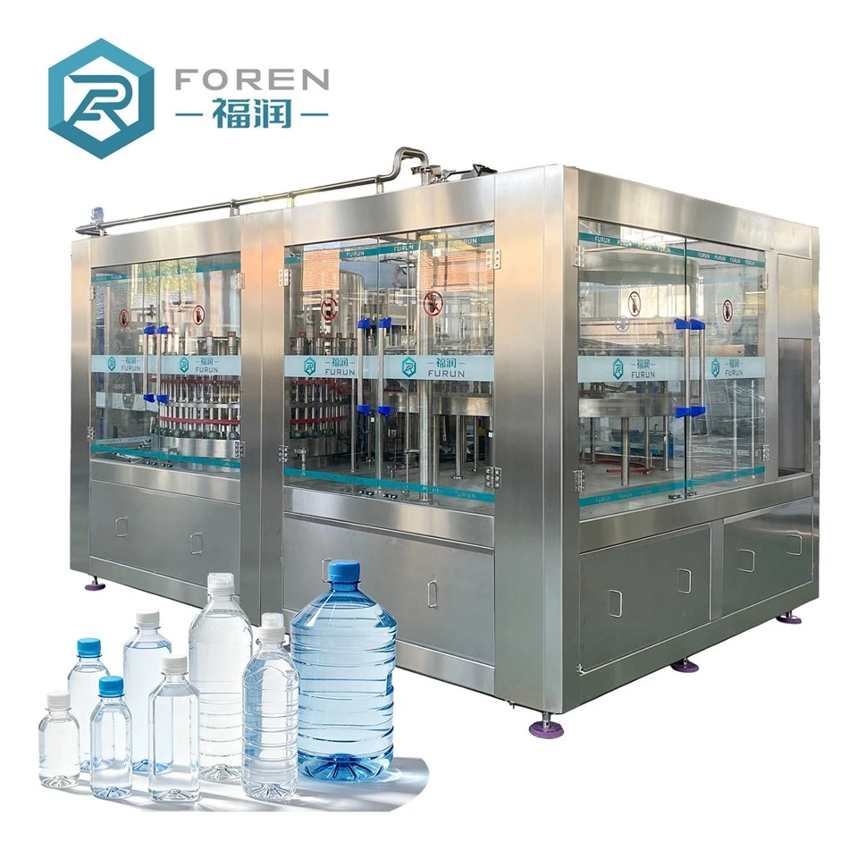 Automatic Rinsing Filling And Capping Machine Automatic Rinsing Filling And Capping Machine