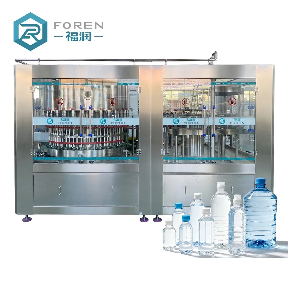 Automatic Rinsing Filling And Capping Machine